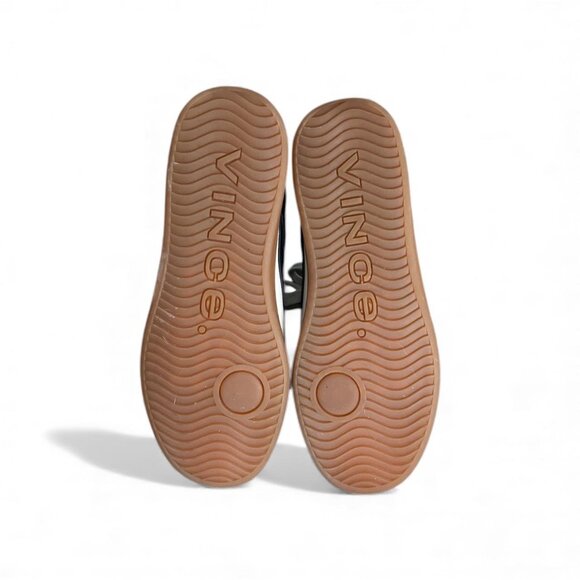 Vince Oasis Leather Sneakers In Milk/Night Blue | Women’s Size EU 38.5 / US 8) - Picture 5 of 6